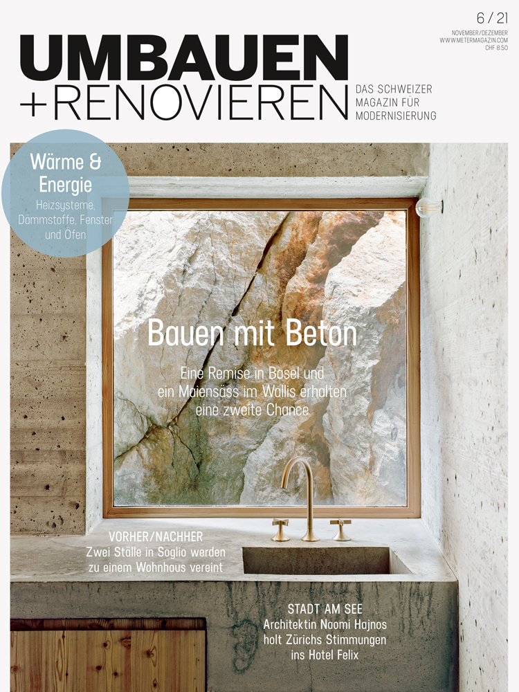 Cover des Magazins Umbauen und Renovieren.