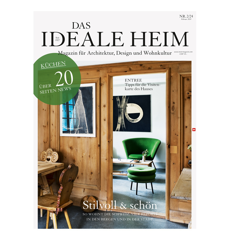 das Cover der Zeitschrift das Ideale Heim, der Ausgabe Februar 2024.